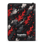 TCGeekz Crimson Bloom Zip Binder